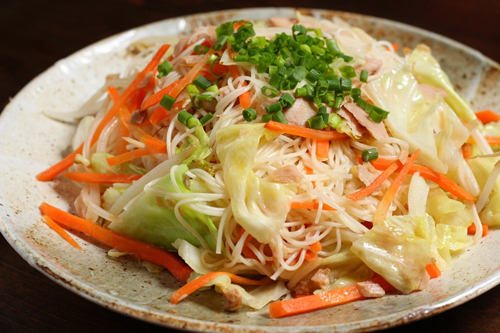 そーめんチャンプルー