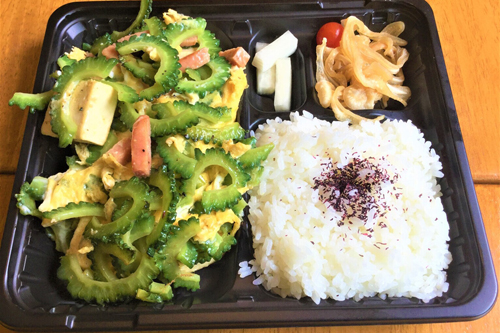 ゴーヤーチャンプルー弁当